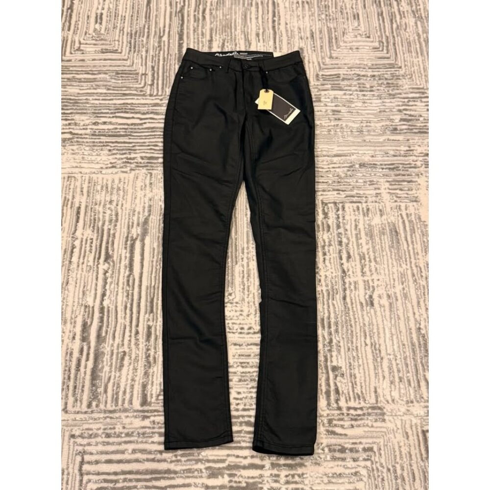 NEW BlendShe women's 27" (32" inseam) Black Mid Rise Slim jeans